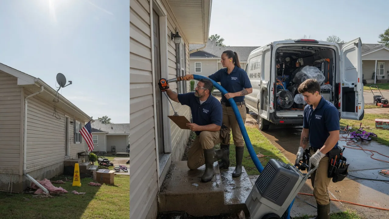 Ceiling Water Damage Restoration in Camp Dennison, OH near me